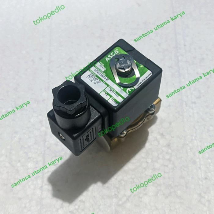 Électrovanne Asco Emerson SC G238A046 - Bobine 24VDC - Neuf De Stock (surplus)