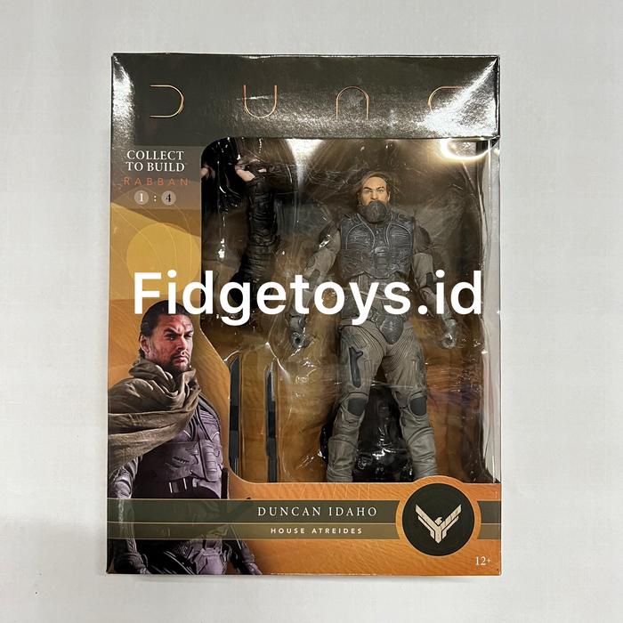 McFarlane Dune – Duncan Idaho Actionfigur – 18 Cm – Fremen Stillsuit – Mit 2 Schwertern & Build-a-Rabban-Teil McFarlane Dune – Duncan Idaho Actionfigur – 18 Cm – Fremen Stillsuit – Mit 2 Schwertern & Build-a-Rabban-Teil