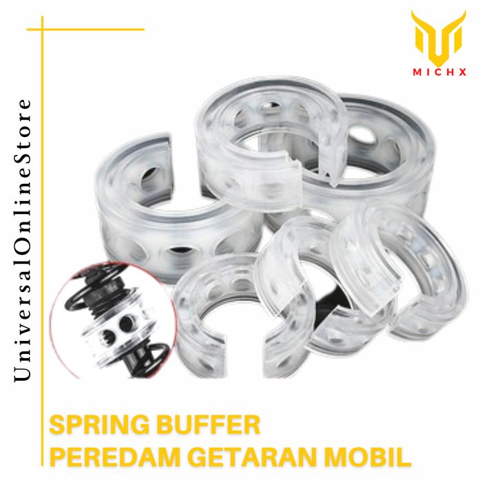 Gambar Spring Buffer Sport Damper Shock Mobil Buffer Peredam Getaran Transpar - E (1,5CM) dari UniversalOnlineStore undefined Tokopedia