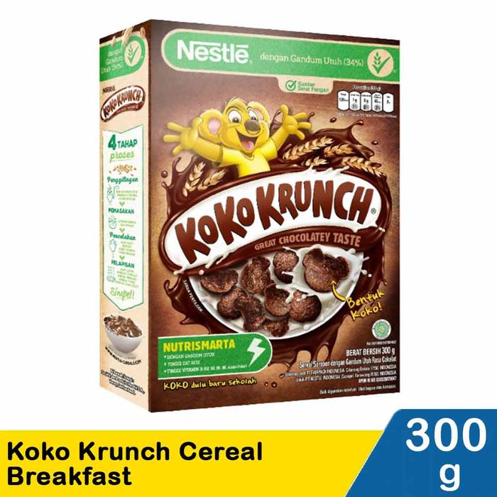 Gambar NESTLE KOKO KRUNCH CEREAL 300GR / koko crunch 300/ koko krunch 300gram - KokoKrunc 300gr dari Noviandi1. undefined Tokopedia