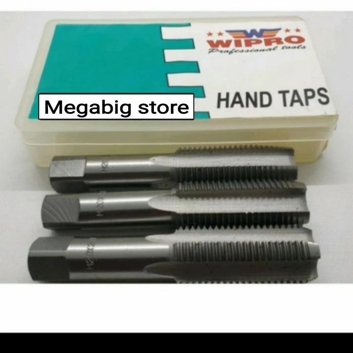 Gambar Handtap M24x2.5 WIPRO Thread Tools Hand Tap M24 x 2.5 ulir drat tool . dari Megabig storee undefined Tokopedia