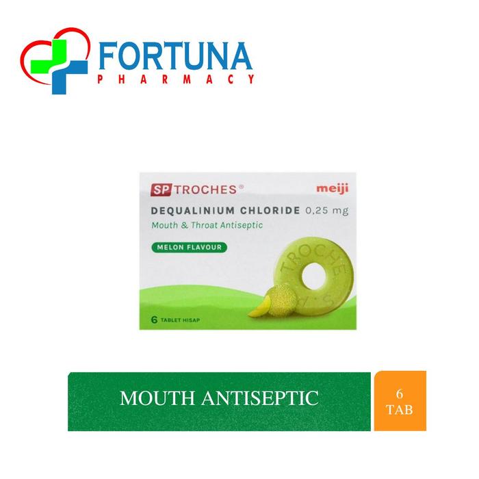Gambar SP Troches Tablet Hisap Untuk Sakit Tenggorokan Rasa Melon - 6 Tablet dari Apotek Fortuna Hangtuah Bali undefined Tokopedia