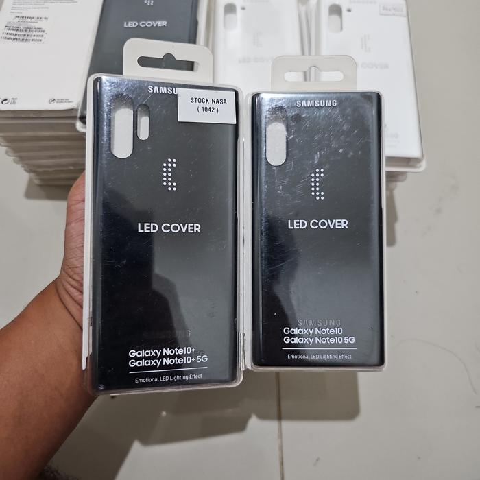 Gambar Samsung LED Cover Note 10 / Note 10 Plus - Hitam, Note 10 dari DR.STORE GADGET TERMURAH undefined Tokopedia