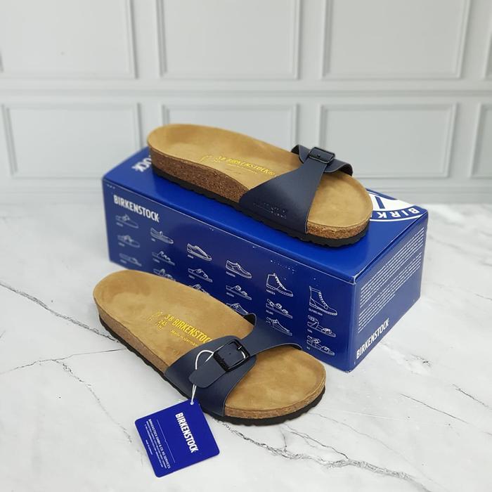 Gambar SANDAL BIRKENSTOCK MADRID BIRKO FLOR ORIGINAL - Navy, 36 dari Crocs Store Ind undefined 4 Tokopedia