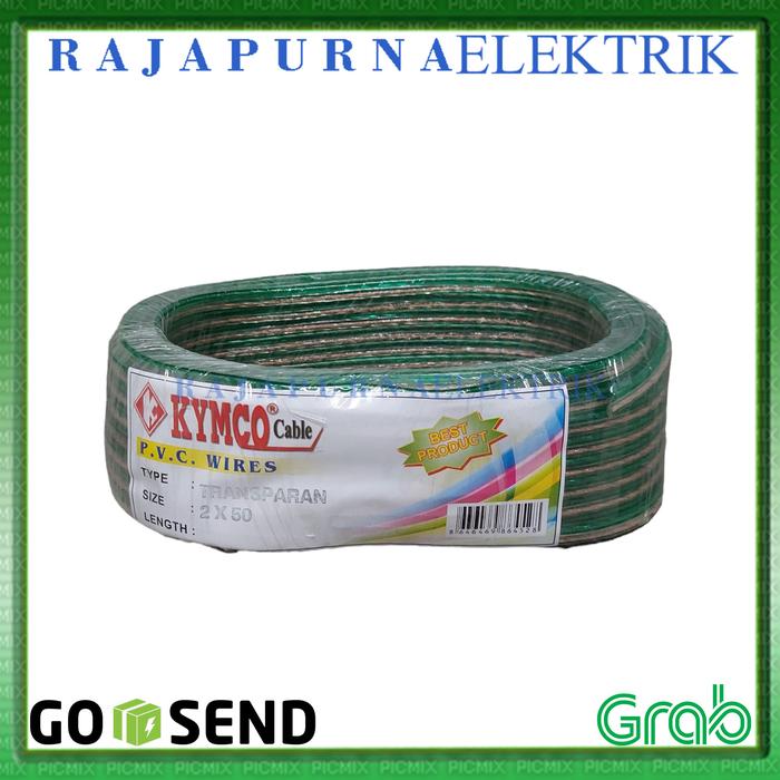 Gambar KABEL LISTRIK SERABUT TRANSPARAN AUDIO 2x30 2x50 2x80 PER ROLL 25meter - 2x50 dari Rajapurna Elektrik Indonesia Kota Administrasi Jakarta Barat Tokopedia