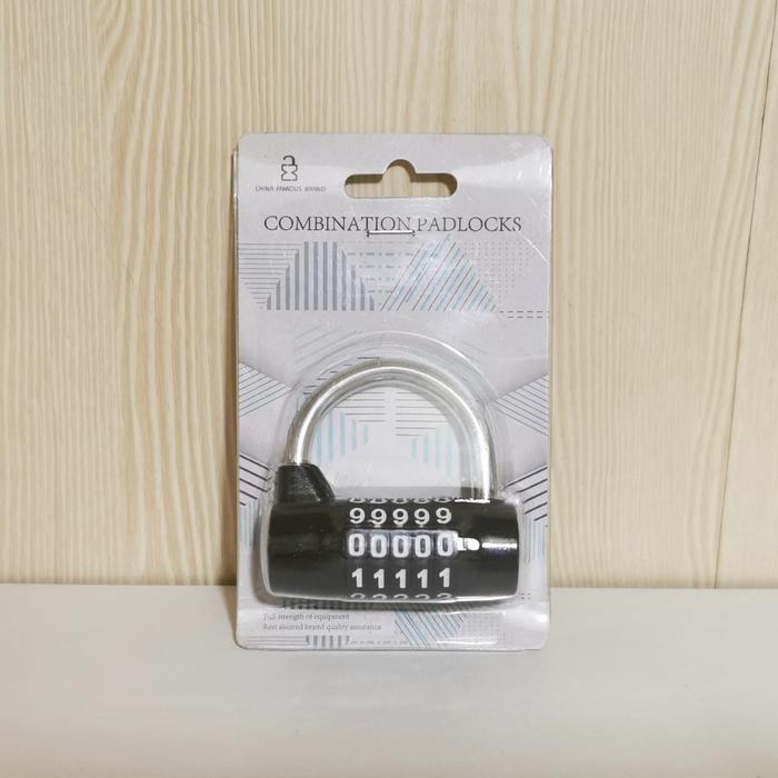 Gambar Gembok angka 5 digit nomor sepeda motor gudang pagar pintu - Sedang dari Big Asia undefined Tokopedia