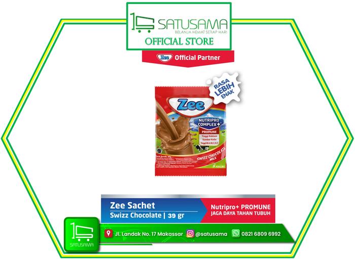 Gambar ZEE SACHET - SWIZZ CHOCOLATE dari satusamaonline undefined Tokopedia