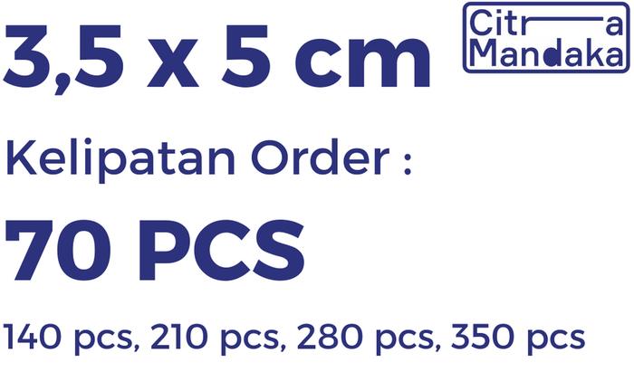 Gambar Hang Tag Kartu Ucapan Terima Kasih Souvenir Pernikahan Custom 1 Sisi - 3,5 x 5 cm, Art Carton 260 dari Citra Mandaka Printing undefined Tokopedia
