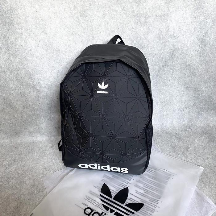Gambar Adidas Tas Ransel Pria Backpack Issey Miyake Full Original Reflective Kualitas AAA+ - HITAM OLD dari AUTHENTIC Official Shop undefined Tokopedia