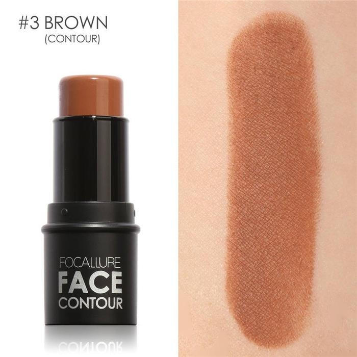 Gambar focallure Highlighter & Contour Multi Stick - FA01 - 3 Brown dari Kios Branded. undefined Tokopedia