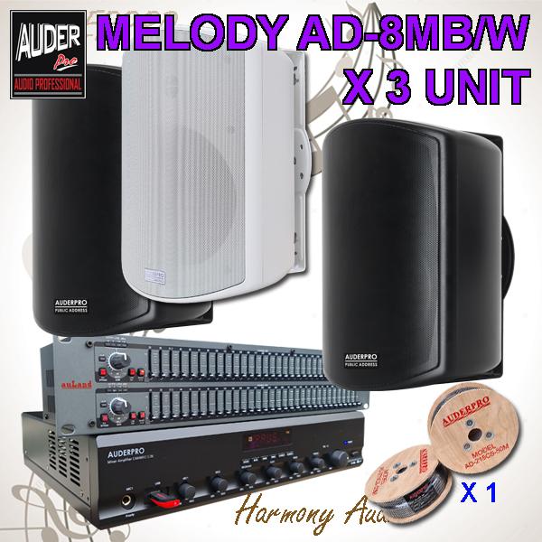Gambar Paket sound system hotel cafe kantor auderpro melody MD11 dari Harmony Audio undefined Tokopedia