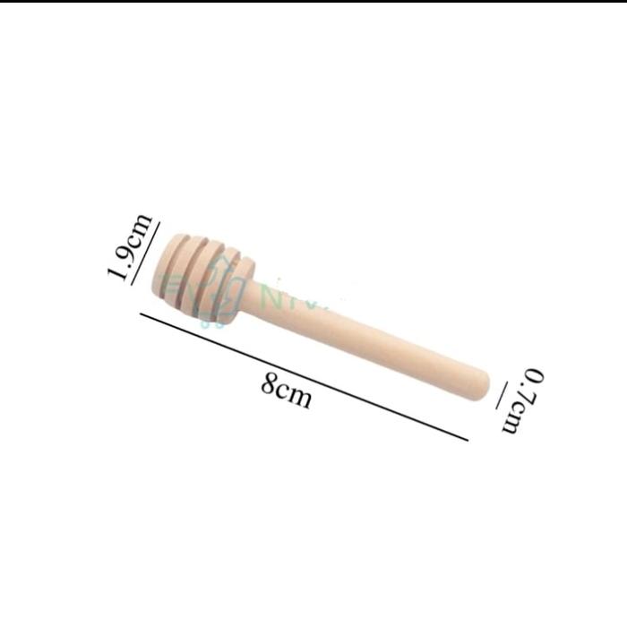 Gambar Sendok Madu Kayu Sendok Ambil Madu Pengaduk Madu Wooden Honey Spoon - 8cm dari mitra kitchenn undefined Tokopedia
