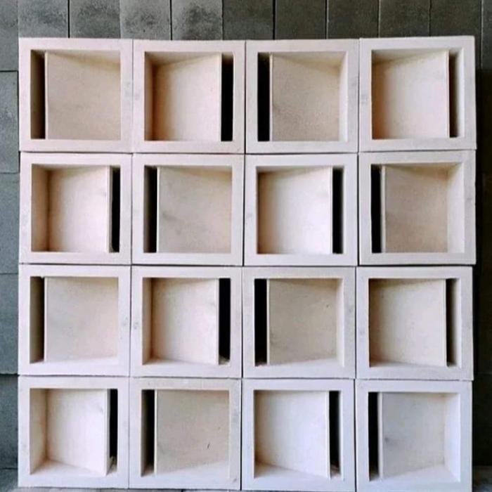 Jual Bata Roster Beton Minimalis Putih Dua Muka Anti Tampias - Roster 3 ...