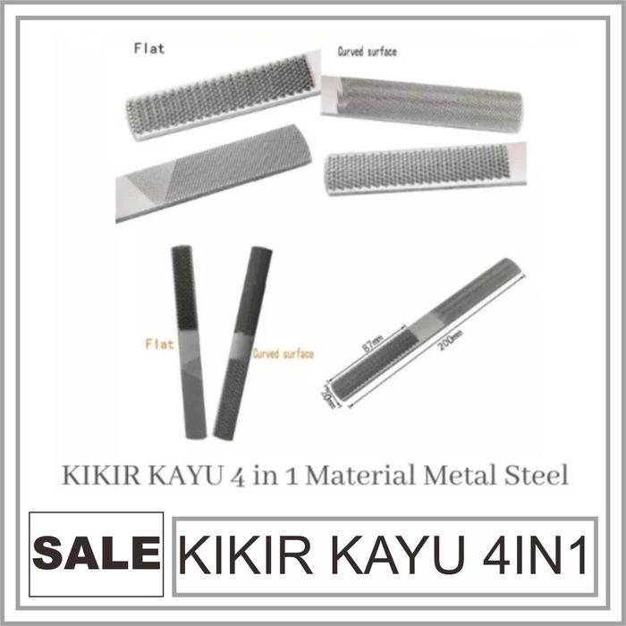 Gambar 6in1 KIKIR TANGAN MINI METAL FILING RASP MEEDLE FILE WOOD TOOLS SET - KIKIR KAYU dari BURSAjkt-tools undefined Tokopedia