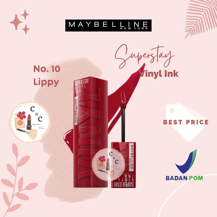 Gambar Maybelline Superstay Vinyl Ink 63 62 61 25 20 130 125 120 115 100 - 10 Lippy dari CnC Beauty Shop undefined Tokopedia