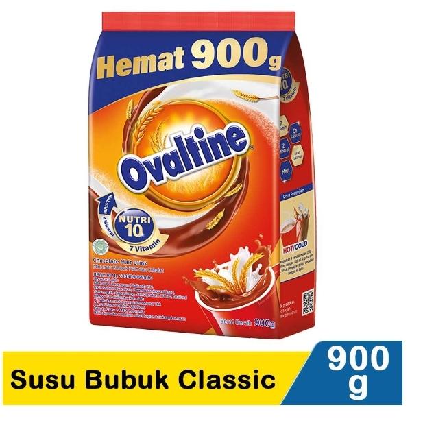 Gambar Ovaltine Susu Bubuk Classic 900 gram. dari Doyan daging Tanggerang undefined Tokopedia