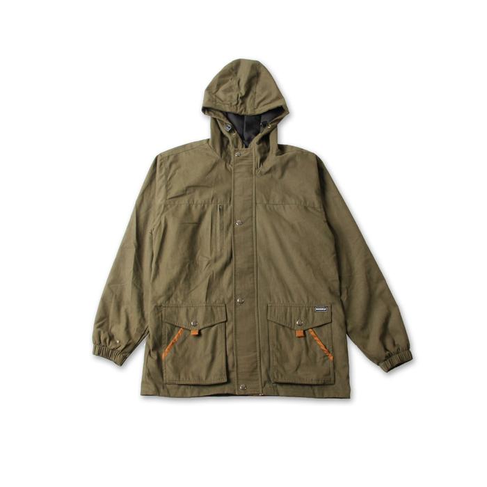 Gambar Nookly - Jaket Parka Wanita Ashton Olive Jaket Hoodie Wanita Canvas - Olive dari Nookly Kota Bandung Tokopedia