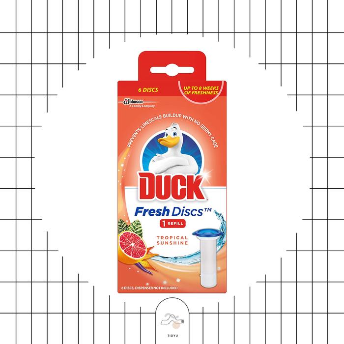 Gambar DUCK Toilet Gel Fresh Discs - TropicalSunshin dari Tidyu Indonesia undefined 4 Tokopedia