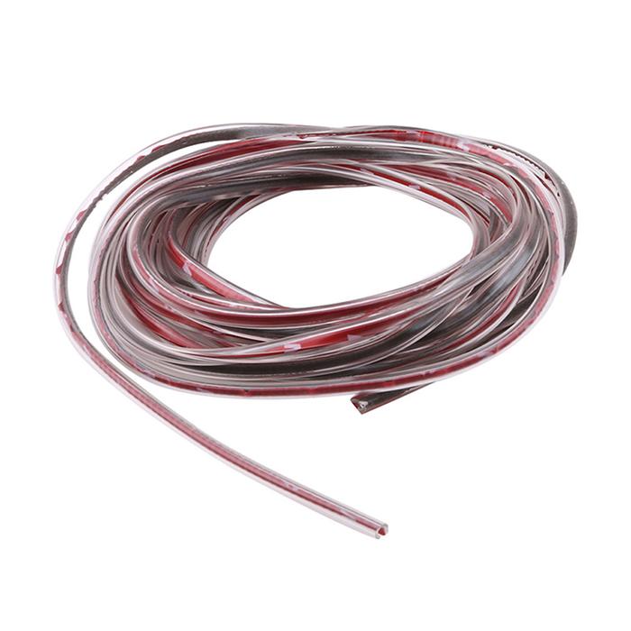 Gambar KARET LIS LIST PENGAMAN PELINDUNG PINTU MOBIL DENGAN DOUBLE TAPE 5 M - TRANSPARANT dari MODIMART undefined Tokopedia