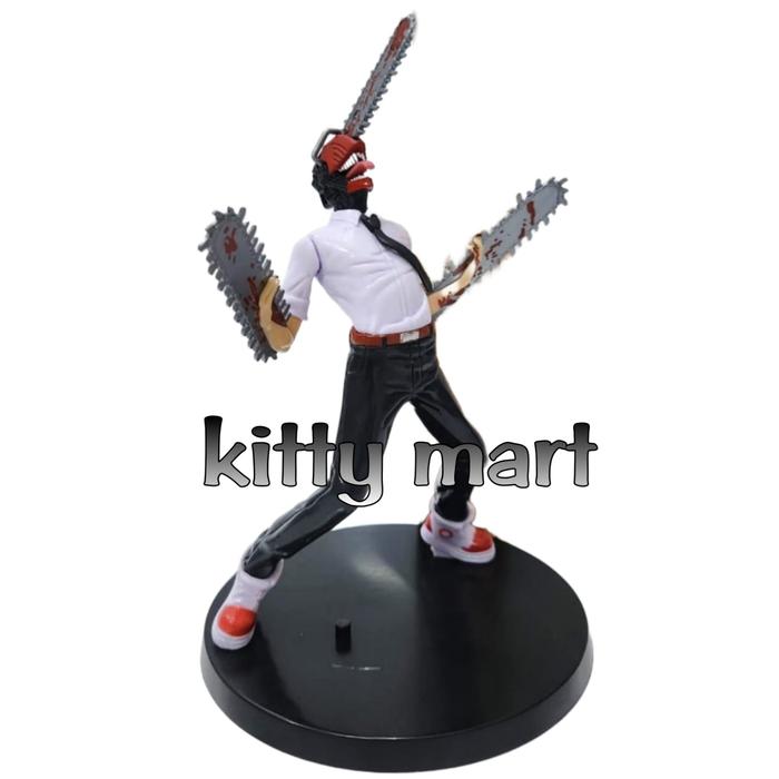 Gambar action figure chainsaw man denji power - 1 PCS / +-18CM dari KITTY MART undefined Tokopedia