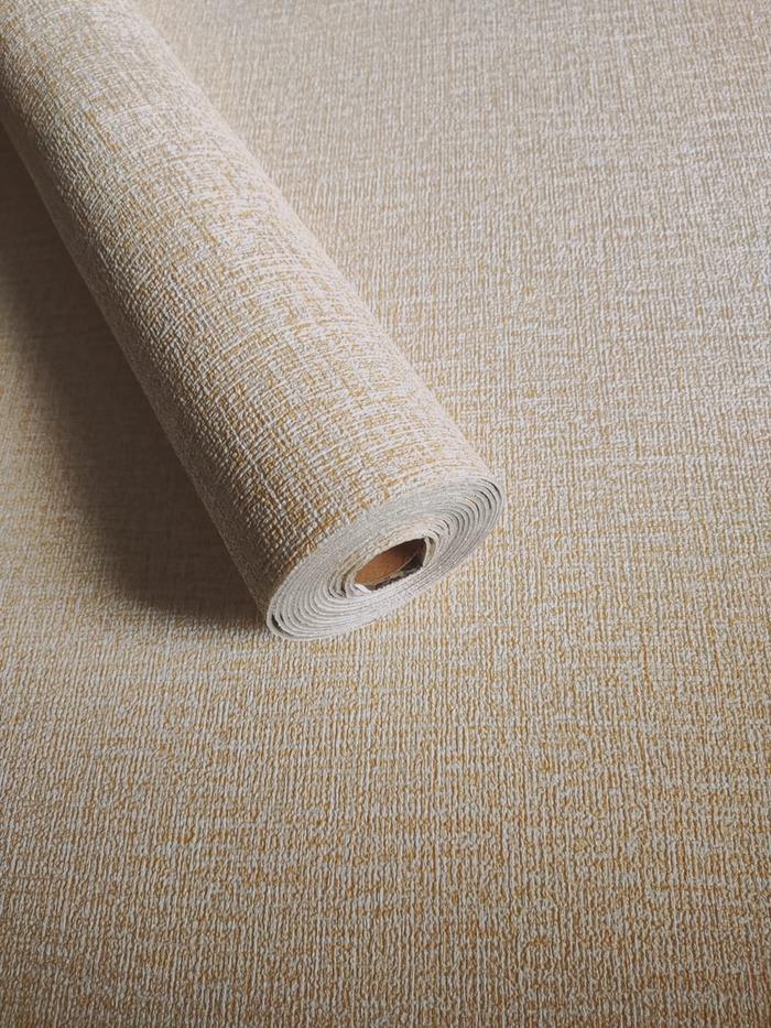 Gambar Wallpaper Foam Linen Roll Serat Linen Wallpaper Dinding Polos Roll - Kuning dari Stiker Kaca & Lemari One Shop undefined Tokopedia