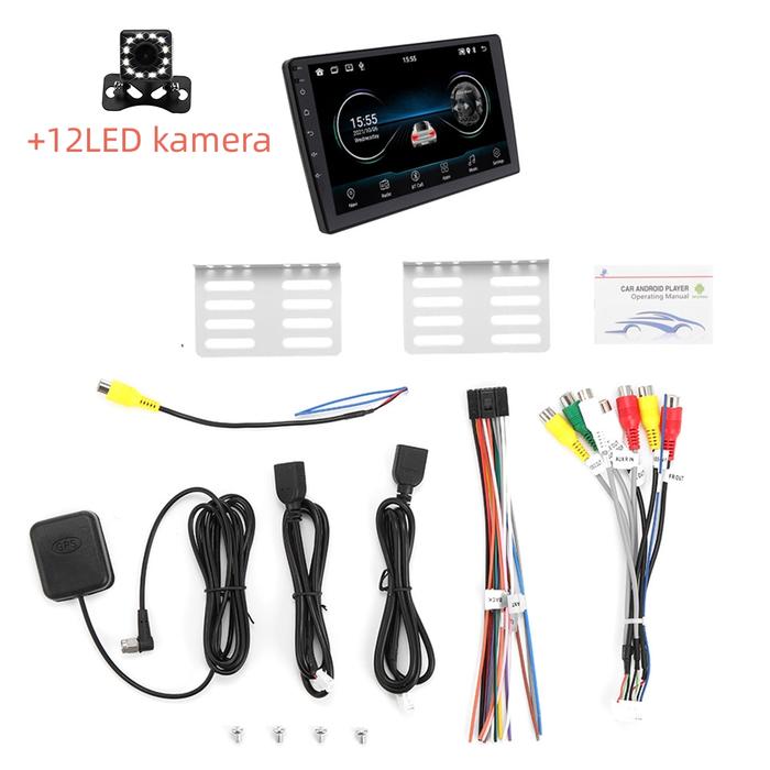 Gambar Head Unit Double Din Android 12 9 inch Universal Bluetooth GPS WIFI - 9 inch, (4+32G)+kamera dari GEARELEC AUTO undefined Tokopedia