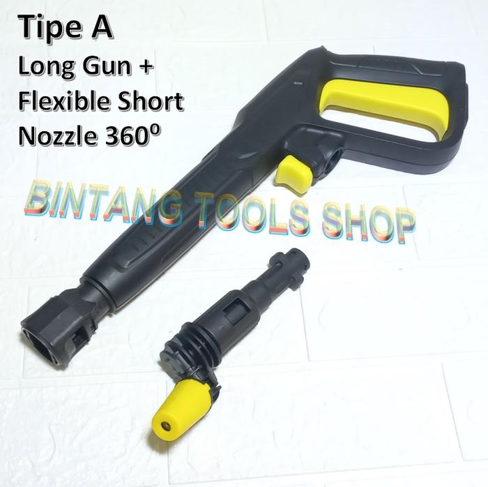 Gambar Karcher Gun G120Q Replacement Flexible Short Nozzle Selang Hose K1 K2 - Tipe A dari BINTANG TOOLS SHOP undefined Tokopedia
