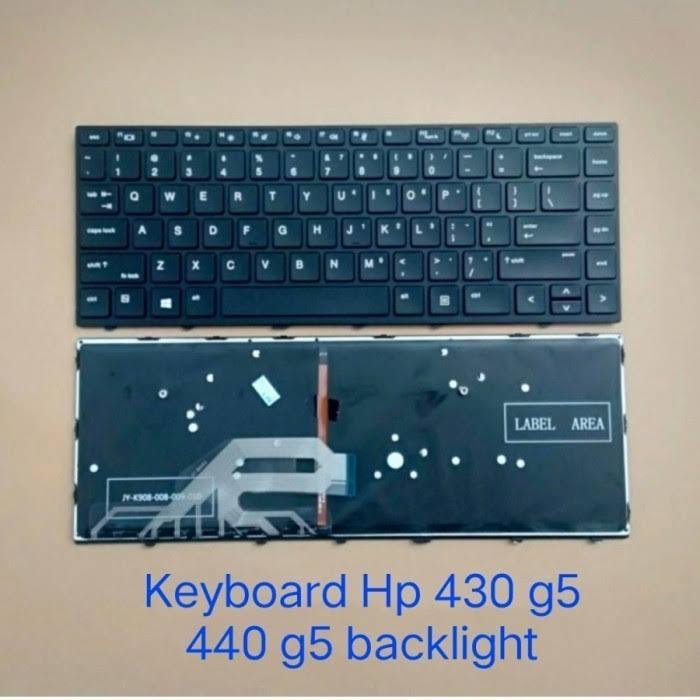 Gambar KEYBOARD HP PROBOOK 430-G5 440-G5 445-G5 BACKLIGHT - HITAM FRAME dari RL Part undefined Tokopedia