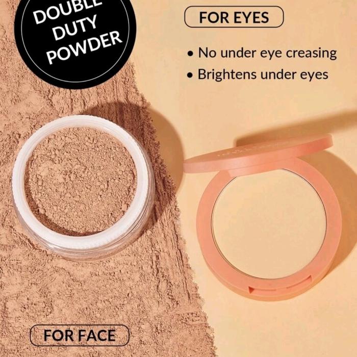 Gambar Sheglam Insta Ready Face & Under Eye Setting Powder Duo - Translucent - Toasted Almond dari Sheglam Indonesia undefined Tokopedia