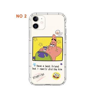 Gambar (2) IPHONE CASE MOTIF SPONGEBOB SOFTCASE 7 8 X 11 11 Pro 12 14 Pro Max - 2 Patrick Star, iPhone 12 Pro dari icase_store undefined Tokopedia