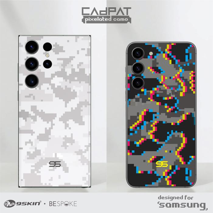 Gambar 9skin Custom Cadpat Design - Pixel Pixelated Camo Army Skin for all HP - Samsung, Back+Side Matte dari 9SKIN Premium undefined Tokopedia