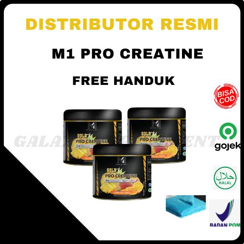 Gambar MUSCLE FIRST M1 PRO CREATINE GOLD SERIES MONOHYDRATE 60 SERVING 300 GR - Bubble Gum, Handuk dari GALAXY SUPPLEMENT_NEW undefined Tokopedia