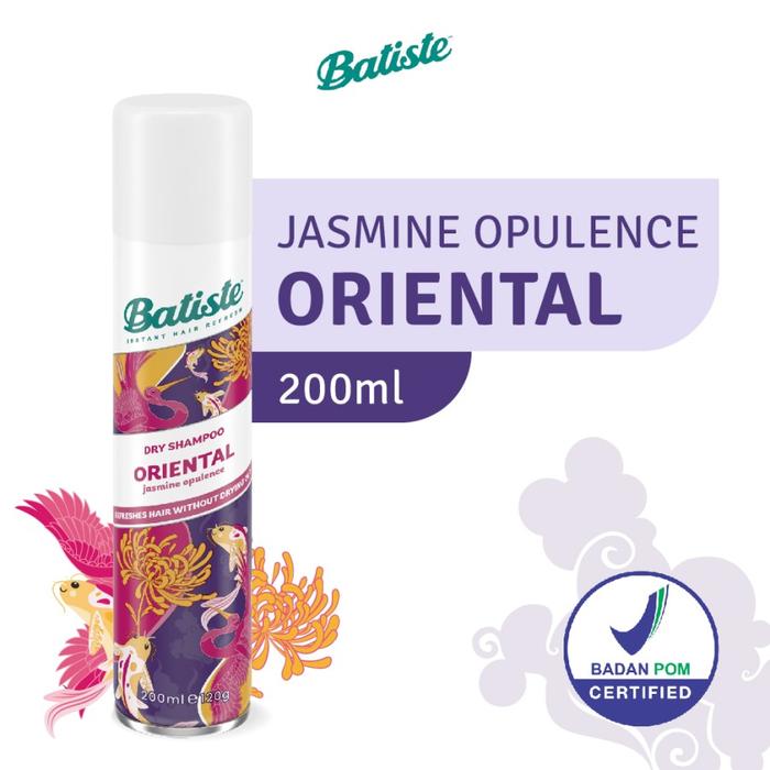 Gambar Batiste Dry Shampoo 200ml - Shampoo Kering - Oriental dari MaxcoBaby Shop undefined 5 Tokopedia