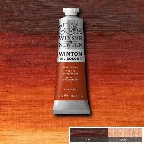 Gambar Cat Minyak Winsor & Newton Winton 37ml Oil Color Paint - 01/03 - BURNT SIENNA dari Sultan Andhraa undefined Tokopedia