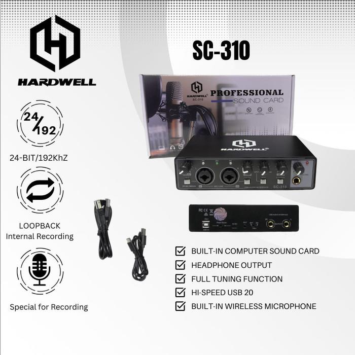 Dala Computer Jual Soundcard Hardwell SC 310 Original SC310 USB Interface Computer ...