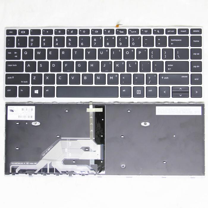 Gambar KEYBOARD HP PROBOOK 430-G5 440-G5 445-G5 BACKLIGHT - Silver Frame dari Part Notebook undefined Tokopedia