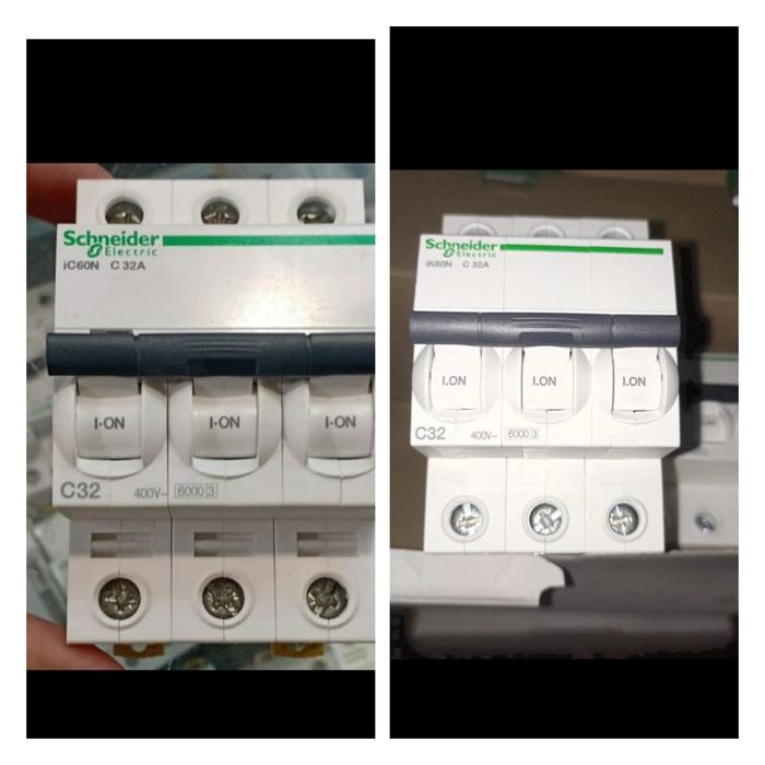 Gambar Mcb 3 phase schneider 25a 25 a mcb domae 3pole 3phase 25a schneider - TUAS HITAM, MCB 3 X 20 A dari PROLED ELECTRIC undefined Tokopedia