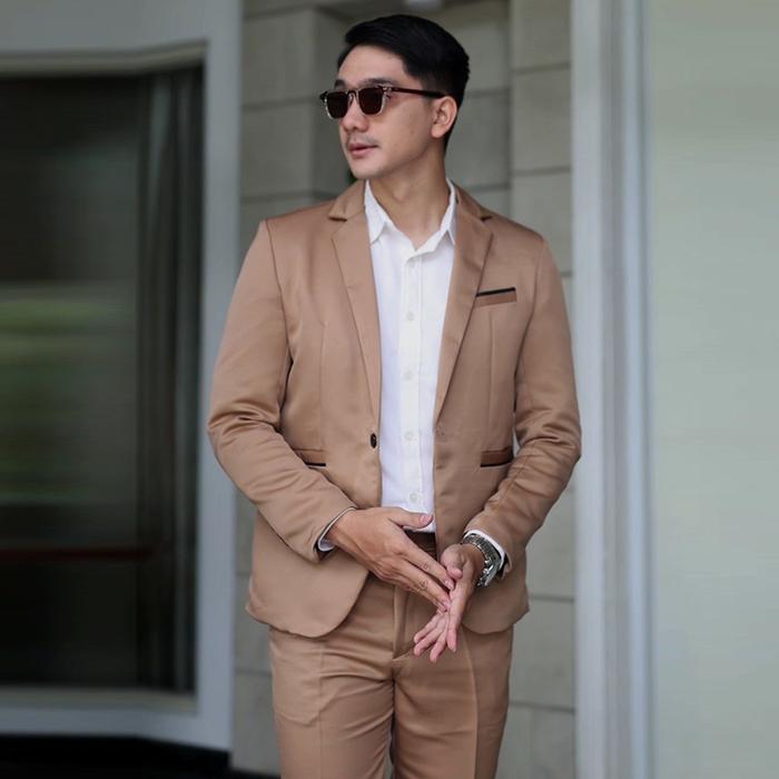 Gambar Jas Pria Moderaizen Black Original Harga Termurah - Mocca, S dari Asiel Collection undefined Tokopedia