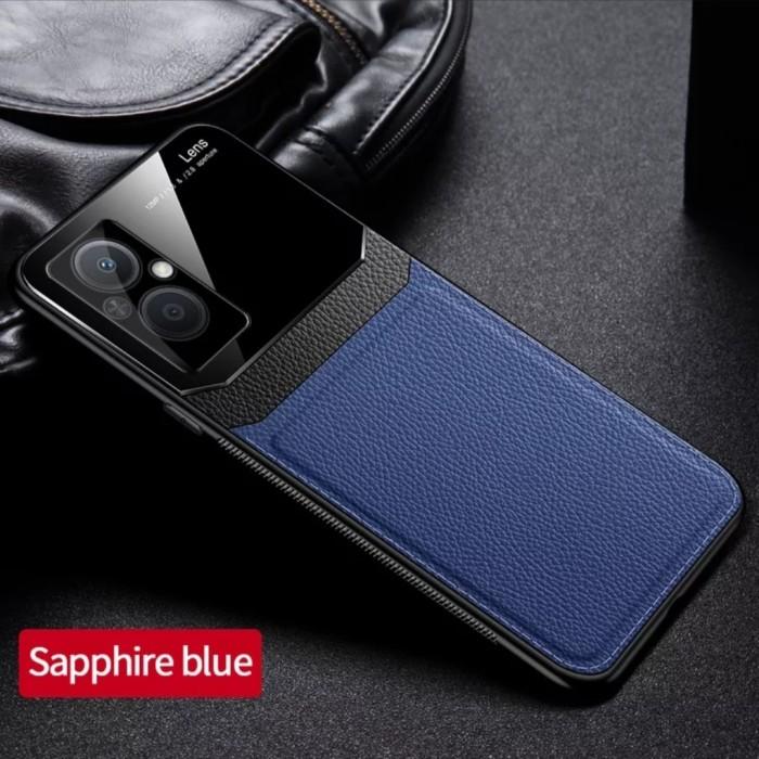 Gambar Casing OPPO RENO 8T 4G Soft hard case Leather kulit Cover Sarung Cover - Biru dari Lukman prayetno undefined Tokopedia