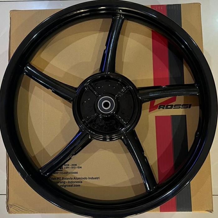Gambar Velg Rc VRossi Sanca MX old belakang 185/17 Gold dan Black - Hitam dari galerimotor12 undefined Tokopedia