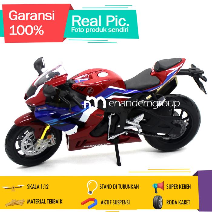 Gambar Maisto Diecast Miniatur Mainan Motor Honda CBR 1000RR-R Fireblade SP - Merah dari enandemshop undefined Tokopedia
