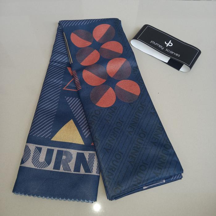 Gambar JILBAB SEGIEMPAT JOURNEY SCARVES MOTIF SERIES JOURNEY SCARVES ORI - danti dari aghnaya undefined Tokopedia