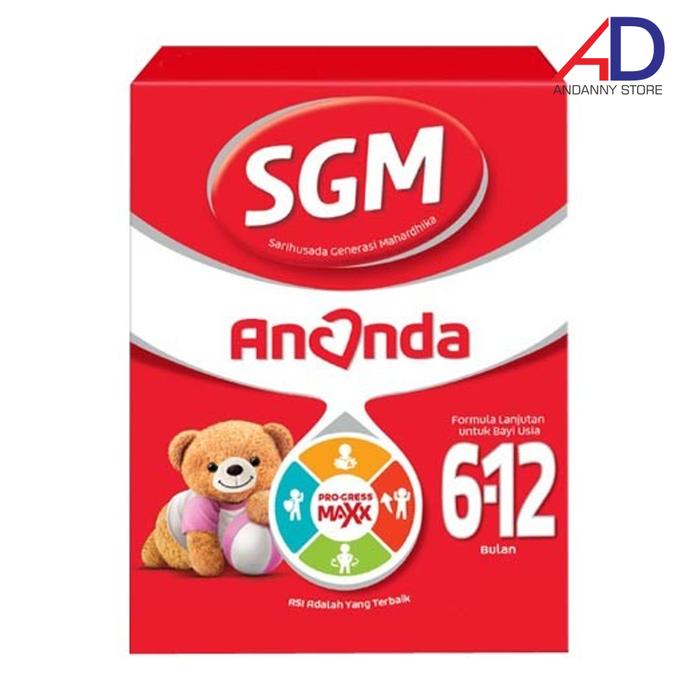 Gambar SGM ANANDA 2 1000GR 1KG (6-12 BULAN) / SUSU FORMULA BAYI dari ANDANNY STORE undefined Tokopedia