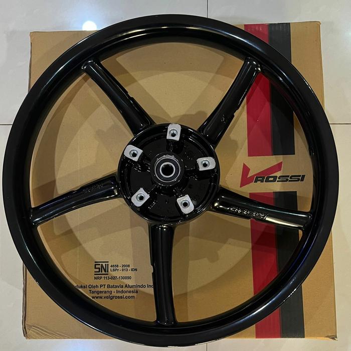 Gambar Velg VRossi Type Sanca Mxking Blkg/Rear ukuran 215/17 - Hitam, 215/17 dari galerimotor12 undefined Tokopedia
