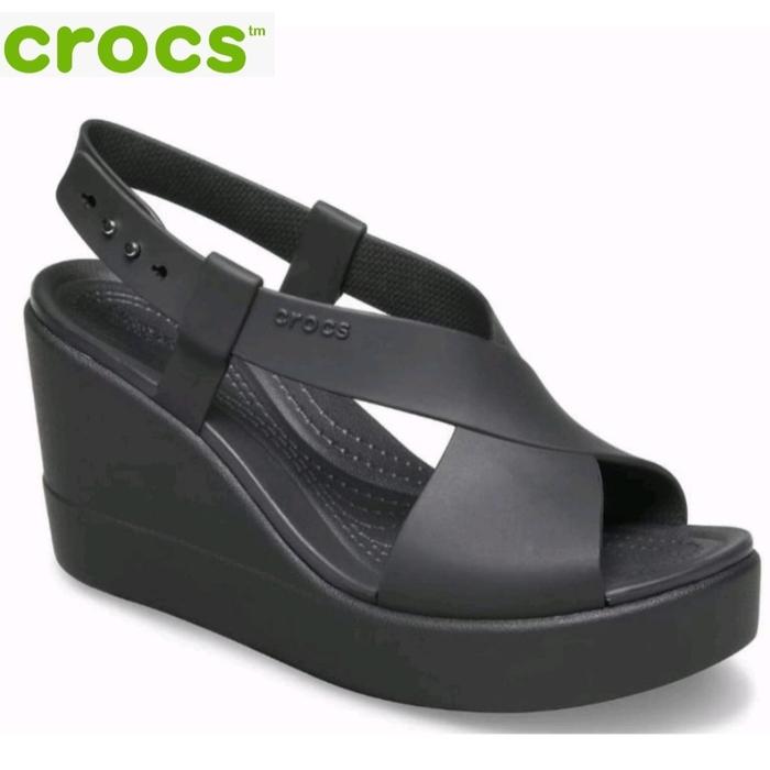 Wedge Sandals Crocs High Wedge Womens Crocs Brooklyn High Wedge