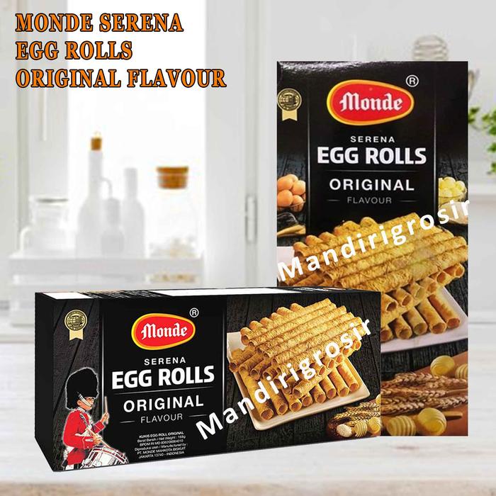 Gambar SERENA EGG ROLLS* MONDE* ORIGINAL FLAVOUR* 168g dari MD mandiri undefined Tokopedia