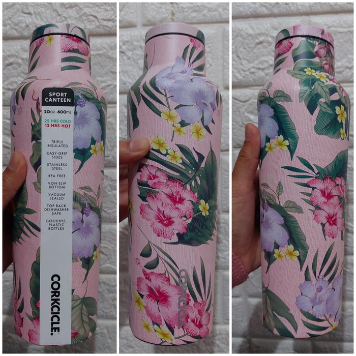 Jual Corkcicle Luau Sport Canteen Pink Luau 20oz Di Seller Rout Shop Cengkareng Barat, Kota