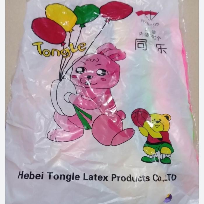 Gambar MAINAN BALON KACANG BESAR ISI 100 PCS CAP PANDA dari melissa toys undefined Tokopedia