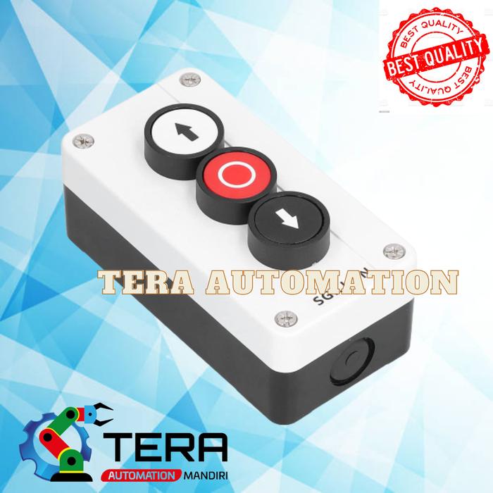Jual Waterproof Push Button Switch Control Station Box up down Stop ...