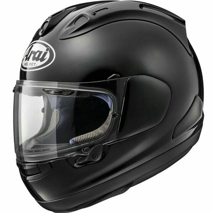 Gambar HELM ARAI RX7X GLASS BLACK | HITAM GLOSSY GLOSS | FULL FACE | GLINTZ dari GARAGE 57 undefined Tokopedia